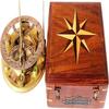 Marine Compass Perfectly Calibrated Large Marine Sundial Compass