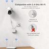 iCSee Single-Lens WiFi Home Camera: 360° Full-Color Night Vision for Smart Wireless Security