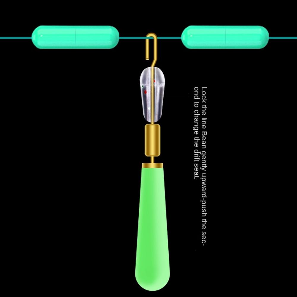 

50PCS Rotating Dual Core Float Seat High Toughness Fishing Float Seat High Transparency