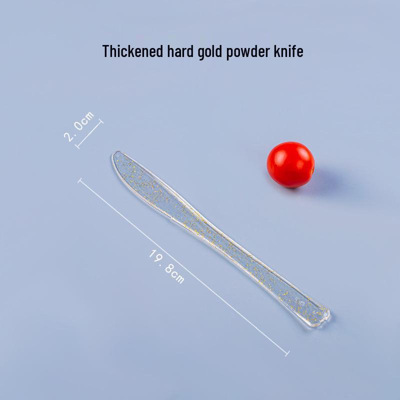 Thickened Transparent PS Plastic Plates - Crystal Butterfly Design for Steak, Fruit & More