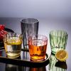 Unbreakable Acrylic Drinking Glasses Shatterproof Water Tumblers 210ml Reusable Champagne Fruit Juice Beer Cup for Bar
