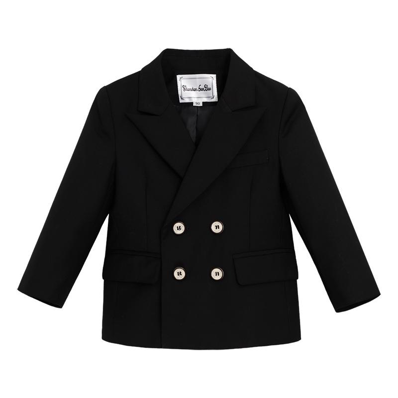 

Пиджак в клетку большого размера для мальчиков - Детский костюм для выступлений 2023 130cm, 70-80 kg