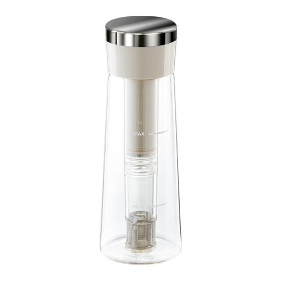 750ML Konvice na kávu Cold Brew 2minutová konvice na Cold Brew s filtrem z nerezové oceli pro domácí použití Konvice na ledovou kávu/čaj