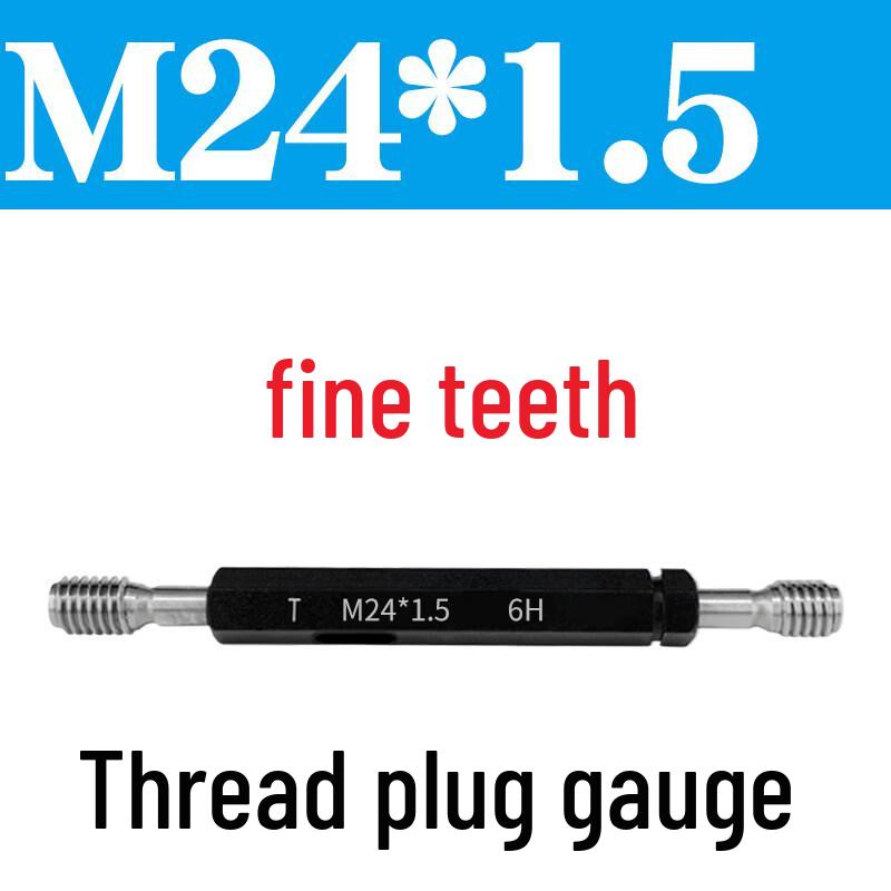 M24*1.5 Metric Thread Go/No-Go Plug Gauge