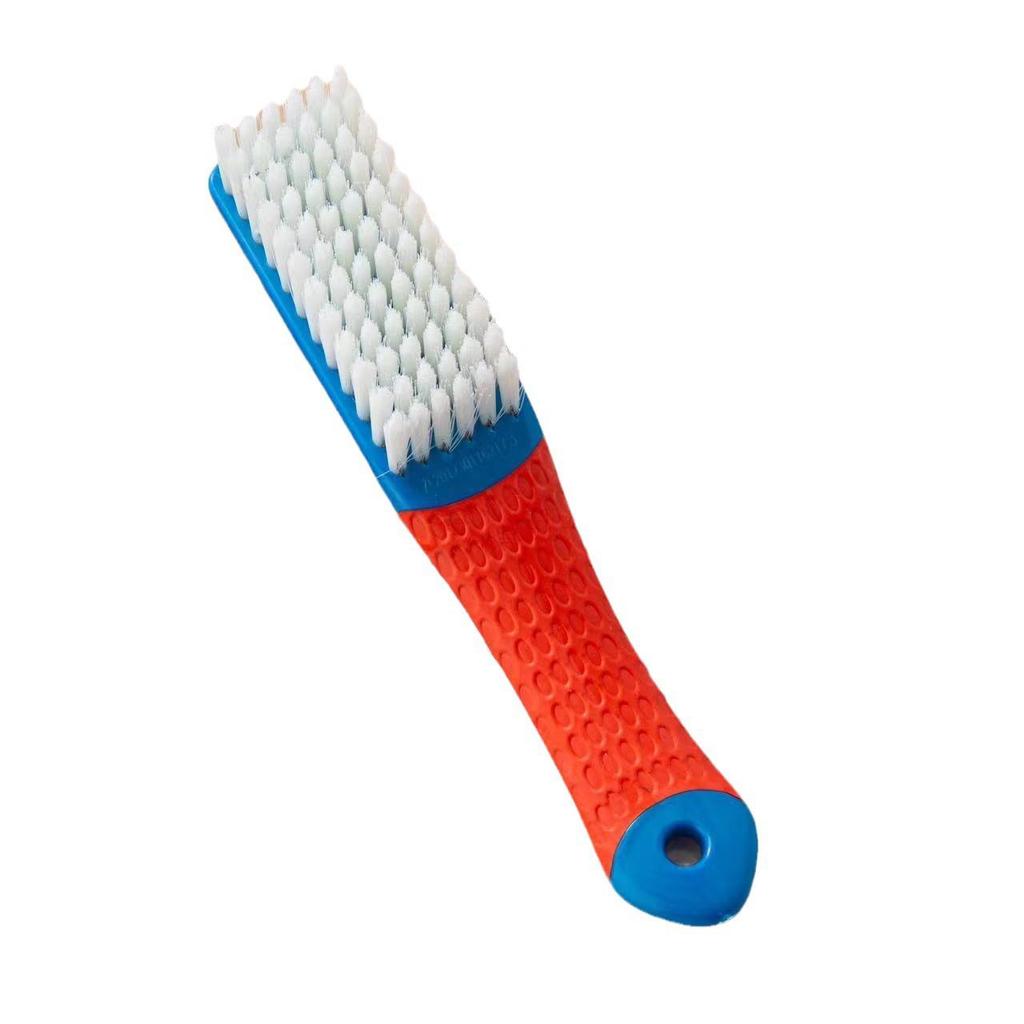 Nano Soft Bristle Shoe Brush with Extended Handle - Gentle on Shoes, Durable Cleaning, Perfect for Laundry and Dormitory Use.