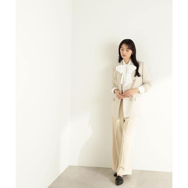 Beauty Flap Pocket Wide Pants [Natural Basic]