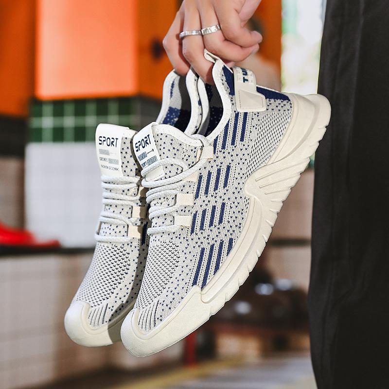 Men's Shoes Breathable Thin Young Mesh Casual Shoes Fashion Shoes Running Sneakers Men's Mesh Shoes
