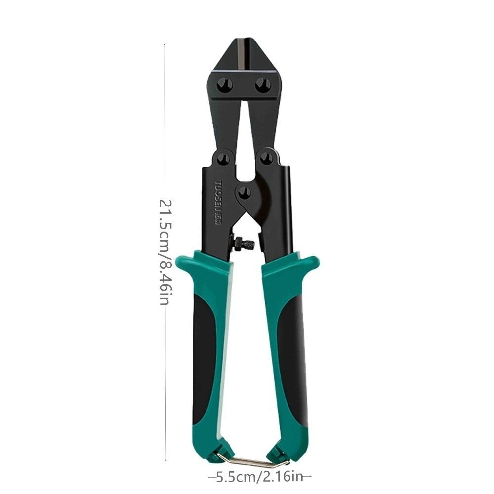 8 Inch Size Mini Bolt Cutter American Pointed Labor-saving Steel Wire Cutter Multi-functional Heavy-Duty Steel