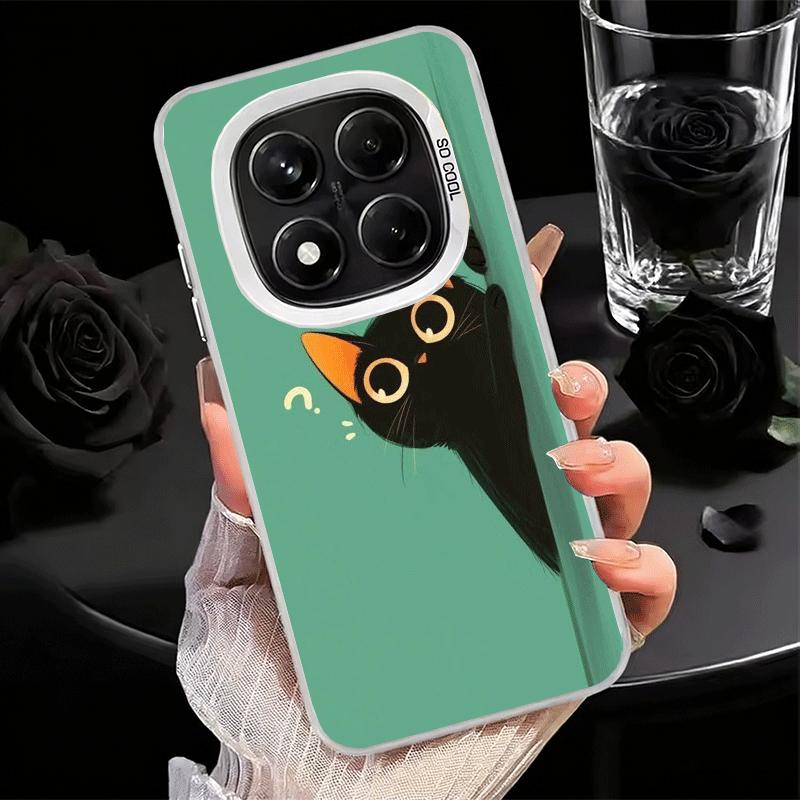 

Cat Cute Kitten Cartoon Soft Phone Case for Xiaomi Redmi Note 13 14 15 Pro Plus 12S 12 11S 11 11T 10S 10 Shockproof Cover Back S Redmi Note 11 Pro 5G