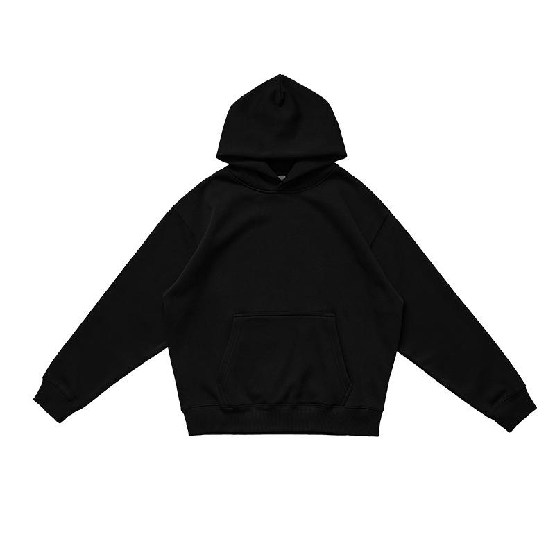 UNF 500G Heavyweight Fleece-Lined Hooded Pullover Sweatshirt for Men and Women, Ideal for Autumn and Winter