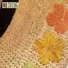 Lafite Straw Hat Handmade Hook Flower Bucket Hat Women'S Spring And Summer Breathable Sunshade Sunscreen Hat Supply