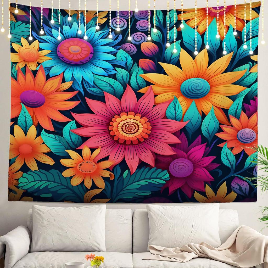 Graffiti Abstract Tags Wall Tapestry Letters Without Meaning Hand Street Wall Hanging Large Tapestry Decoration Polyester Fiber
