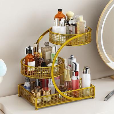 Scaffale Multistrato Porta Cosmetici Scaffale Organizzatore da Tavolo Strumento per Verdura e Frutta da Cucina Dormitorio Abito Scaffale Portaoggetti da Tavolo