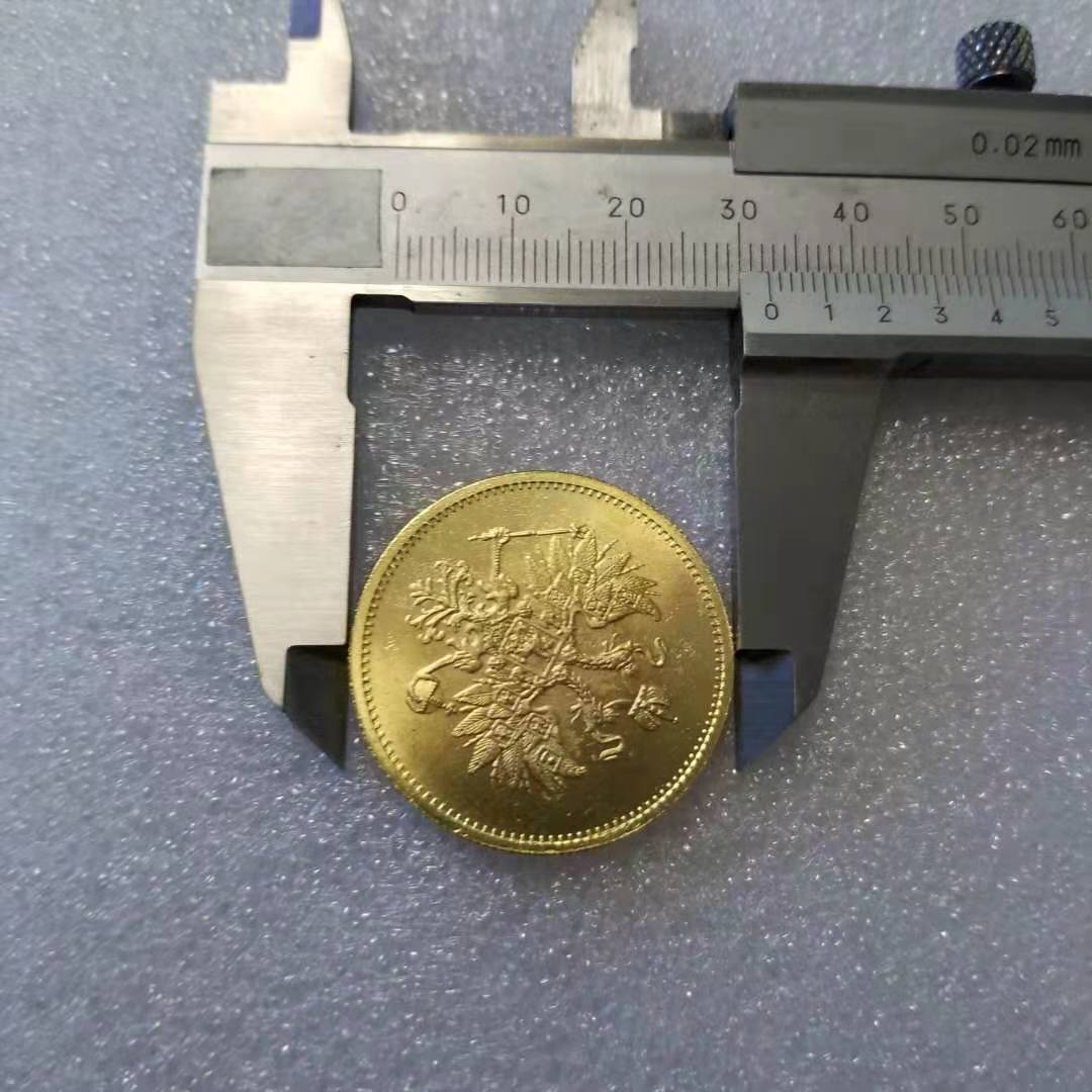 Золотые памятные монеты России 1876 года. as the picture — фото 3