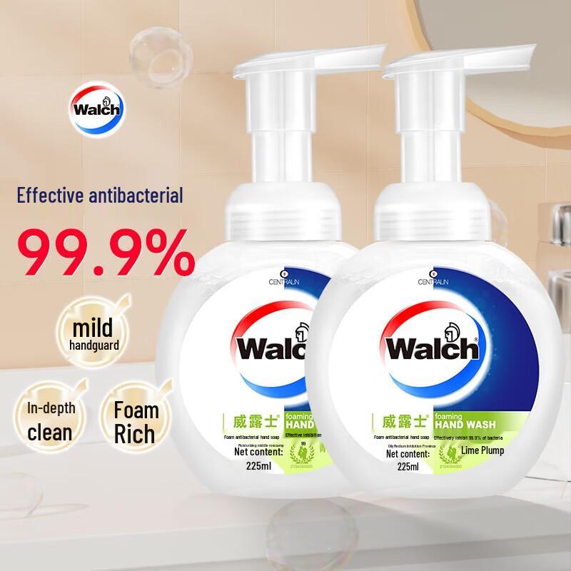 

Walch Foaming Hand Soap 225ml (2-Pack)