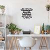 Blessed By Grace Of God Metal Wall Art Sign Plaque Home Decor Sticker Blessed Sign Plaque God Grace Metal Wall Art Home Decor.