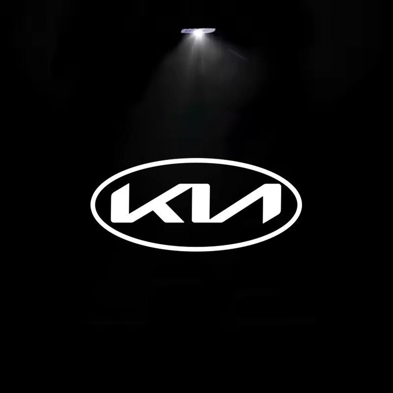 AABJD1 Keyring Car Door LED Projector Light HD Welcome Lamp for Most Vehicles For KIA Picanto Rio 3 Ceed Sportage Cerato SoulSorentoK5