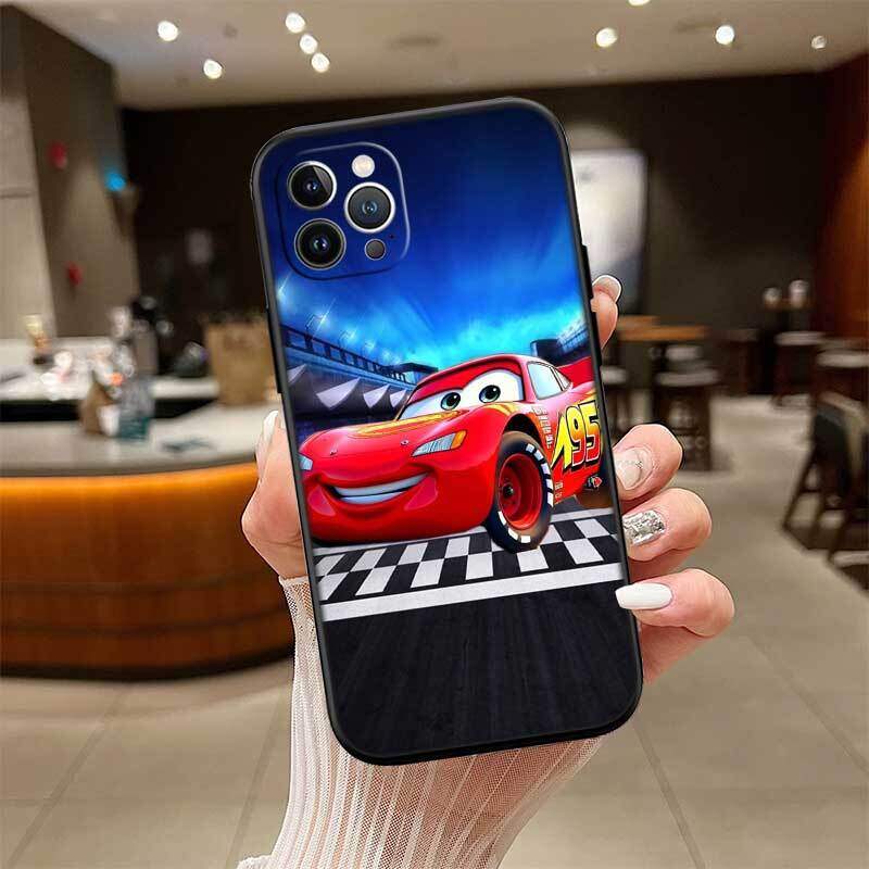 Cars Lightning McQueen Case for Samsung M55 M35 M15 A02 A05S A05 A06 A15 A12 A13 A10 A16 A20 A22 A24 A25 A30 A31 A32 A33 A35 A42 A50