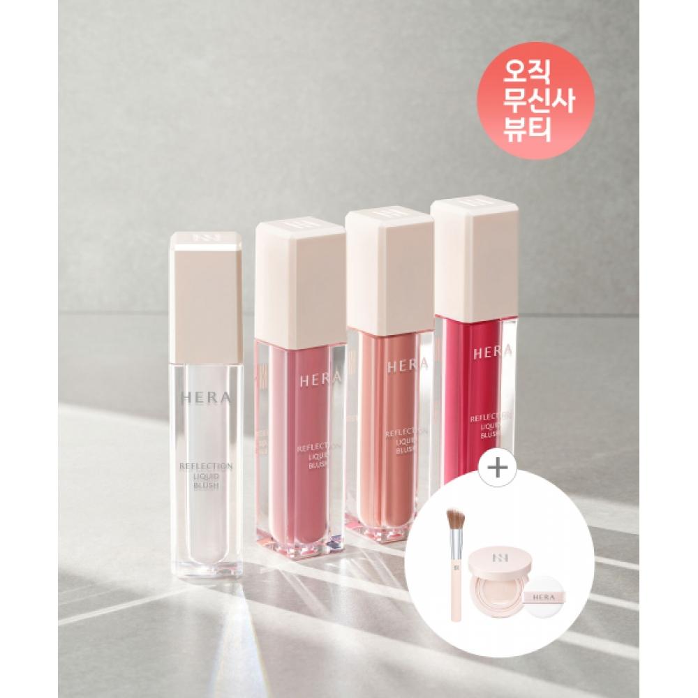 Жидкие румяна Hera Reflection 7,5 г No. 227 Dolly Peach