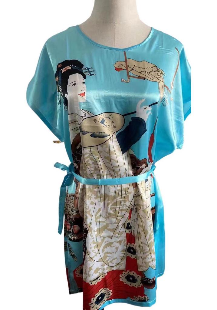 Special Offer: Silk Tang Suit Qipao Pajamas Bathrobe