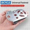2lots Universals Bike Pedals with High Frictions Surfaces Nonslip Cycling Pedals Strong Grip for Enhances Stability