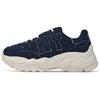 Big Ball Chunky Anti Slip Wear Resistant Low Top Chunky Sneakers Unisex Navy Blue Sneakers 3ASHBML4N-50NYS