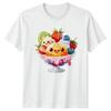 Cute Kawaii Fruit Sundae TShirt Summer Dessert Gift For Him And Her