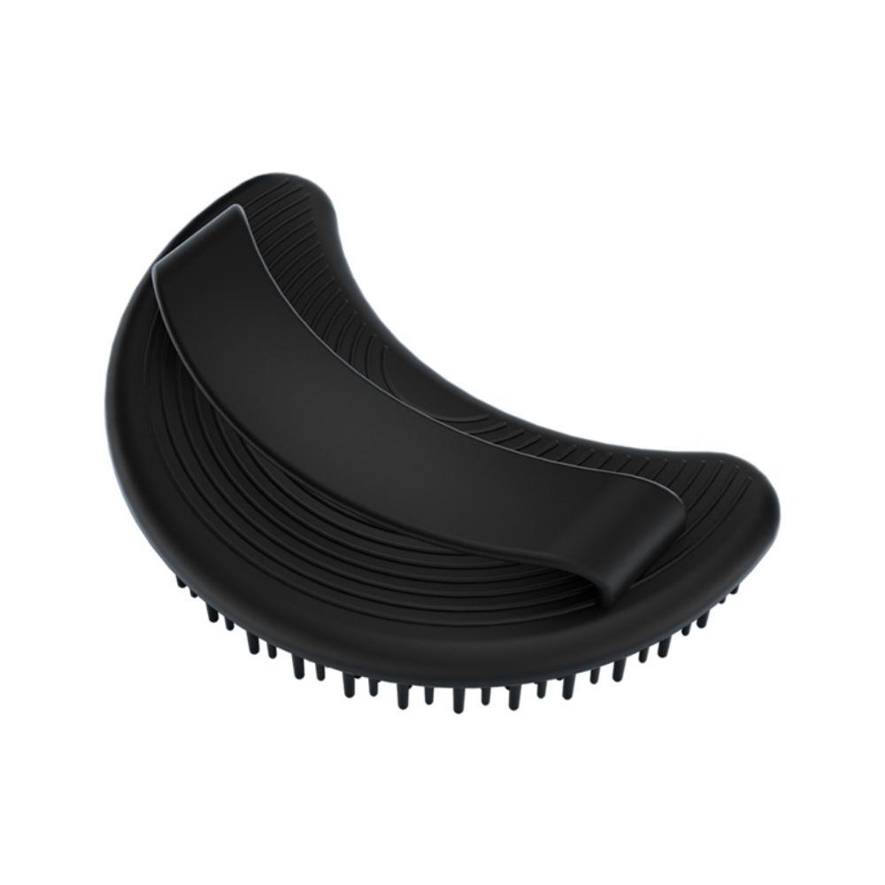 1PC Bath Brush Soft Silicone Body Scrubber Manual Exfoliating Facial Body Brush Gentle Massage Shower Tools Bathroom Accessories Silica Gel