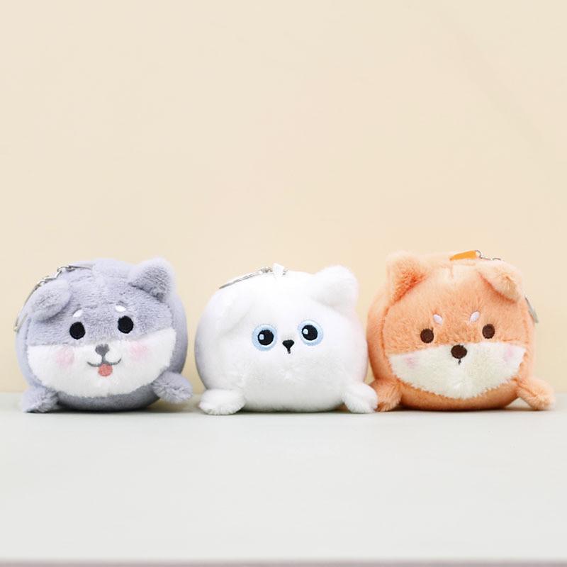 Adorable Plush Bunny Keychain Soft Pink Rabbit Toy Bag Charm 12cm Cute Gift