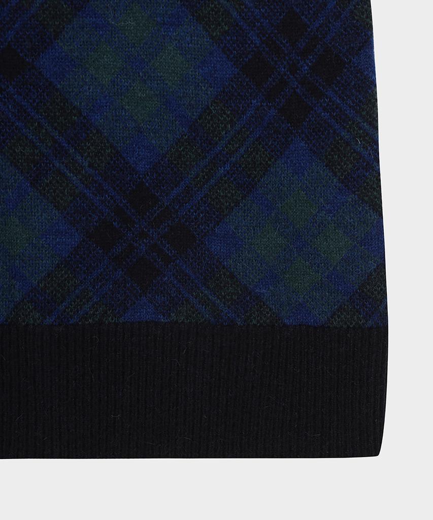 BROOKS BROTHERS [Women'S] Jacquard Black Watch Sweater (Multi) (Bbwrwm37607Ew)