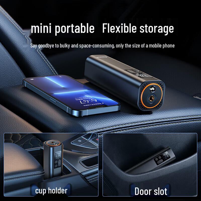 Baseus Portable Digital Car Tire Inflator & Air Pump