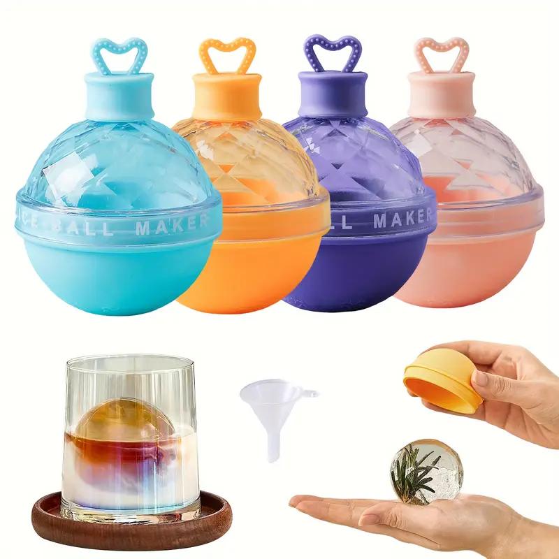 1 PZ Silicone Ice Ball Maker Whiskey Rotondo Ice Hockey Stampo Lampadina Forma Cubetti di Ghiaccio Stampo Vassoio per Cubetti di Ghiaccio Strumenti per Gelato
