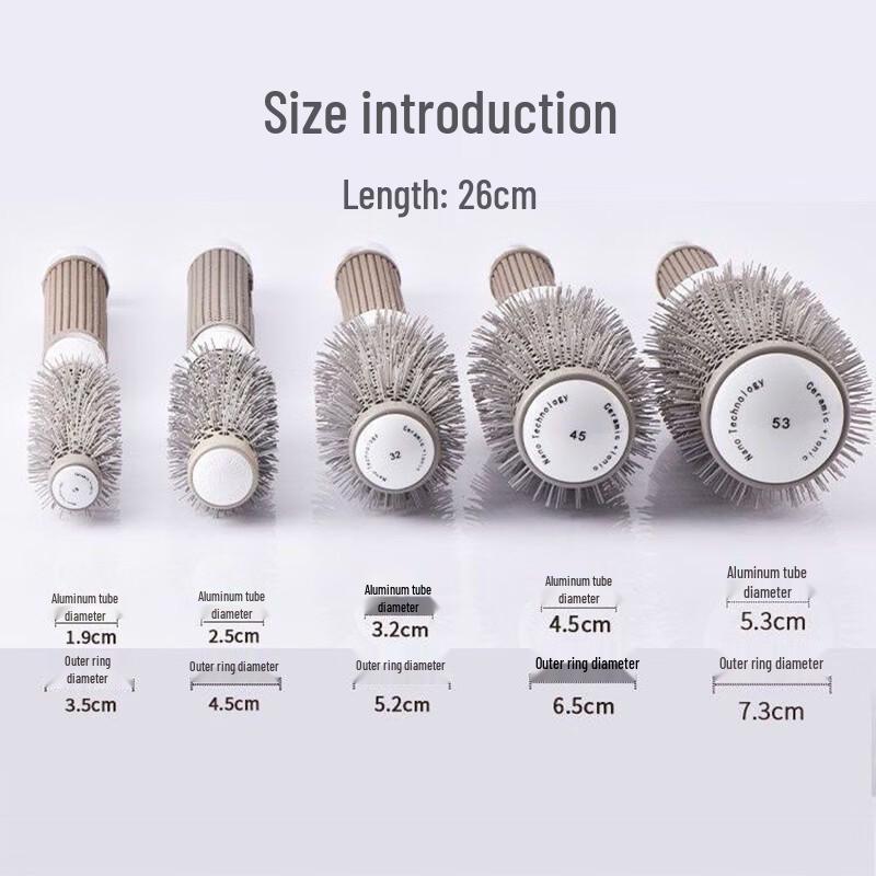 777 Aluminum Barrel Hair Roller Brush
