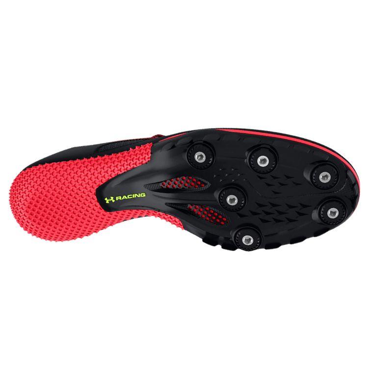 Under Armour Men's Kick Sprint 4 Beta Black Track Spikes 3025461-001