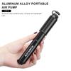 Portable Bike Pump With Hose Aluminum Alloy Bicycle Hand Air Pump Presta Schrader Valve Hand Inflator Cycling Accessories