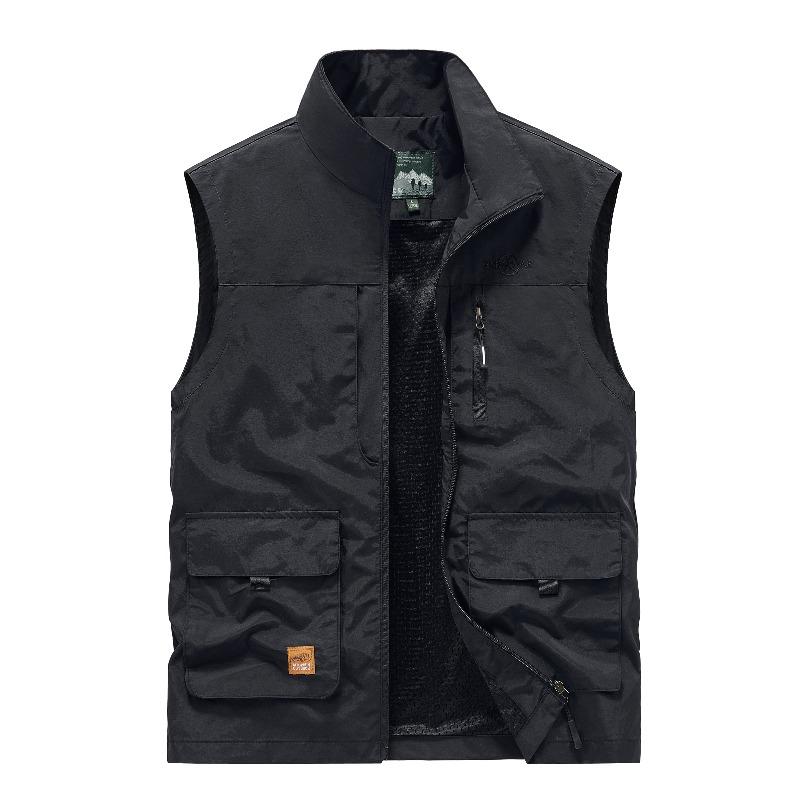 High Quality Sports Leisure Windproof Breathable Tank Top Fashion Versatile Sleeveless Tank Top Men Spring Autumn Outdoor