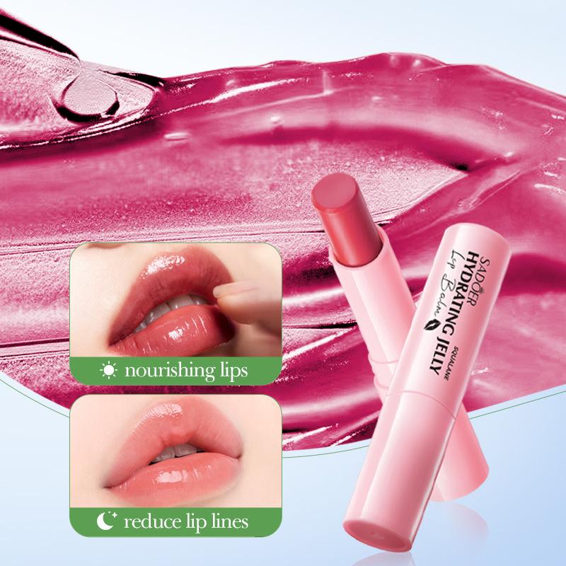 Strawberry Squalane Lipstick 3g Anti-drying and Cracking Jelly Hydrating Moisturizing and Moisturizing Lipstick