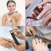 Xiaomi 25 Pcs Black Double Sided Nail File Emery Board for Home Salon Nail Shaping Polishing