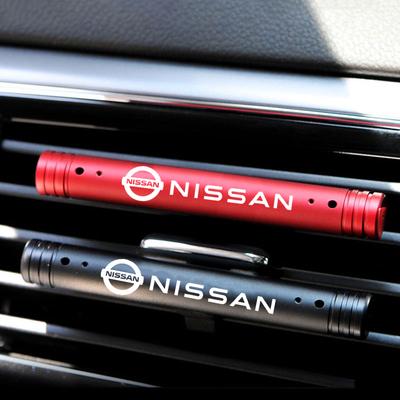 Car Aromatherapy Stick Metal Fragrance with Replacement Cores For J10 X-Trail Qashqai Juke Leaf Micra NOTE Patrol Pulsar