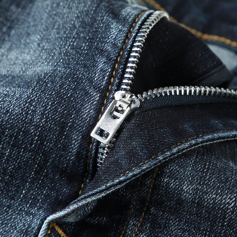 JOW Men's Premium Slim Fit Straight Leg Jeans