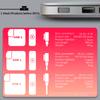 Adattatore di alimentazione da 45 W, 60 W e 85 W compatibile con caricabatterie MacBook per MacBook Air/Pro Magsafe 1/2 adattatore di alimentazione magnetico caricabatterie A1286