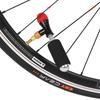Fahrrad 16g CO2 Kartuschen Adapter Pumpe Radfahren MTB Rennrad Mini Tragbar Luftpumpe Reifen Doppelkopf Schrader & Presta Ventil