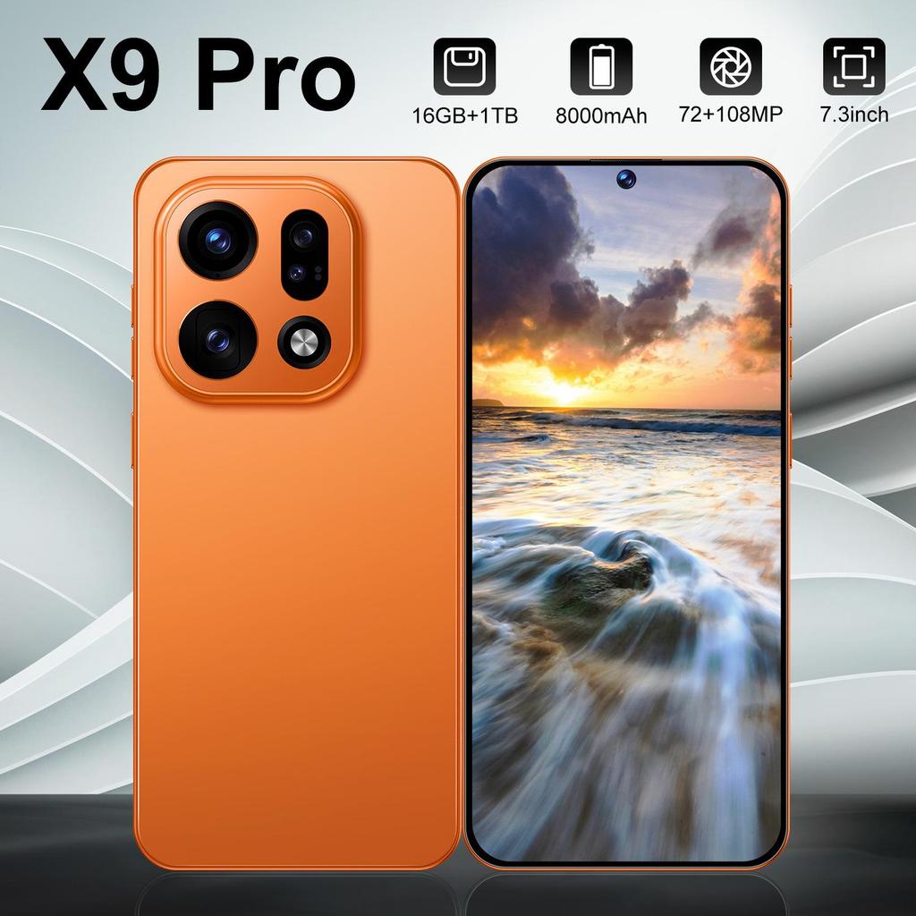X9Pro 5G Android Smartphone, 16GB RAM + 1TB Storage, OTG Support, New Hot Model