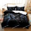 3D Black Panther Duvet Cover Set Black Leopard Bedding Set Safari Cheetah Animal Theme Pillowcase Quilt Full Queen Size Cover