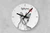 Sphynx – Wall clock with a cat, shelf clock with a print | Art-Dog