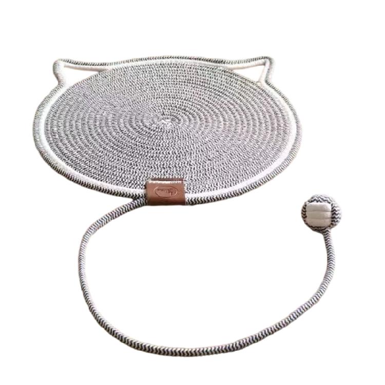 Cotton Rope Cats Scratcher Post Mat Essential Cats Toy for Claw Care Scratches-Resistant Engaging for Home