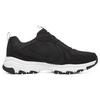 Skechers I-Conik DLites Fabric Leather Comfortable Versatile Low-Top Casual Shoes Men Sneaker Black 8790096-BLK