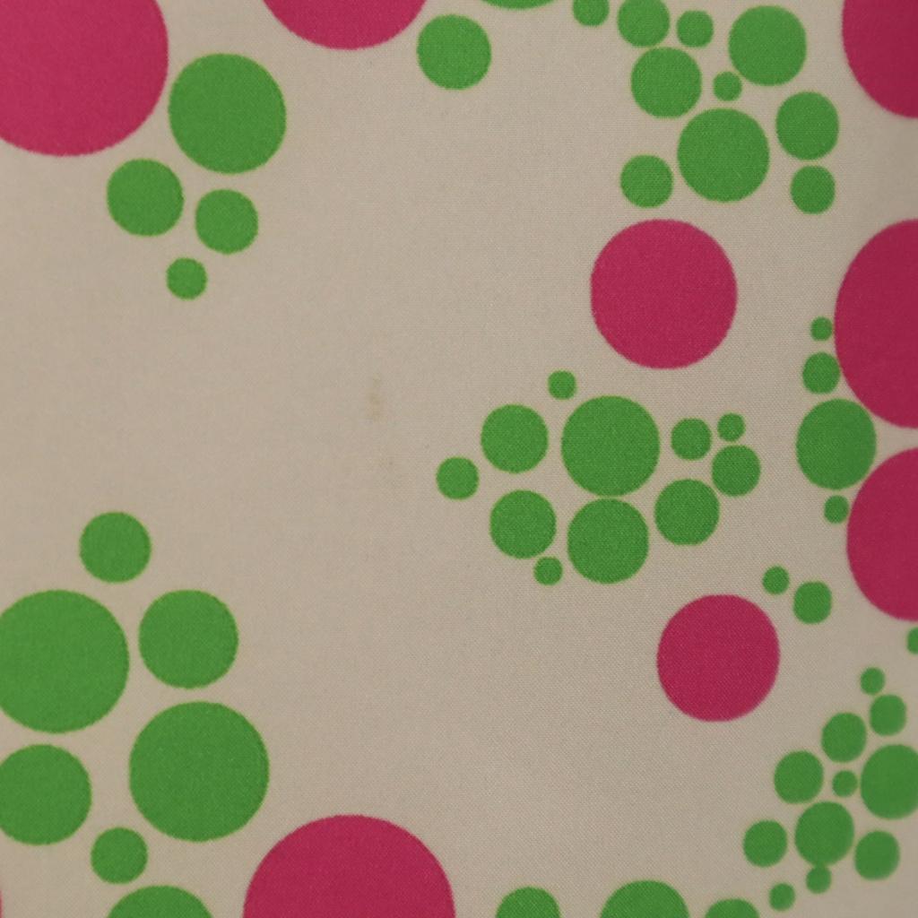 Adidas Random Dot Pattern Windbreaker OT Beige Jacket Mesh Lining Women Used