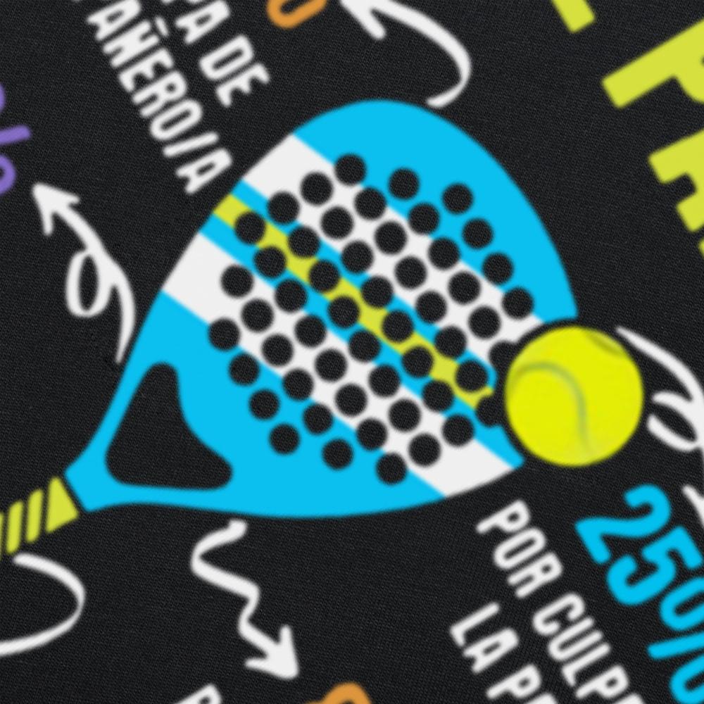 Funny Padel Divertido TShirt Porque Pierdo Padel Men Womens Fashion Casual Tshirt 100 Cotton Loose Oversized T Shirt