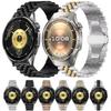 22mm Luxury Metal Strap for Huawei Watch 5 GT6-5 Pro GT4-3-2 46mm Stainless Steel Bracelet Watchband For Amazfit Bip 6 Balance 2